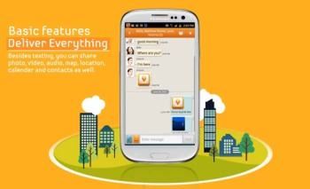 ChatON Samsung aplikácia