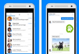 Facebook Messenger aplikácia